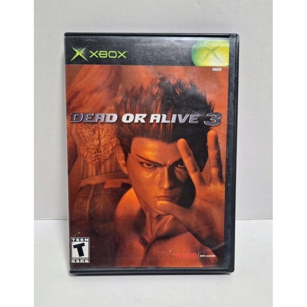 2001 MICROSOFT XBOX TECMO DEAD OF ALIVE 3 CIB COMPLETE IN BOX TESTED WORKS